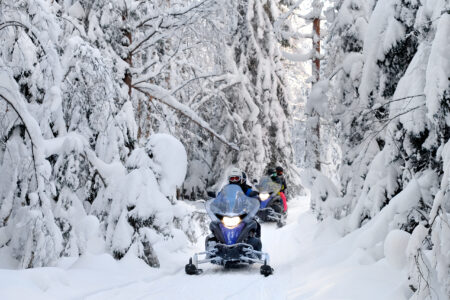 LuxuriousCoastForest-day2-snowmobiling