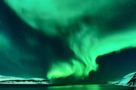 What causes the northern lights?